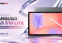 Đánh giá pin Samsung Tab S10 Lite: 8000mAh có đủ dùng thực tế? Đánh giá pin Samsung Tab S10 Lite