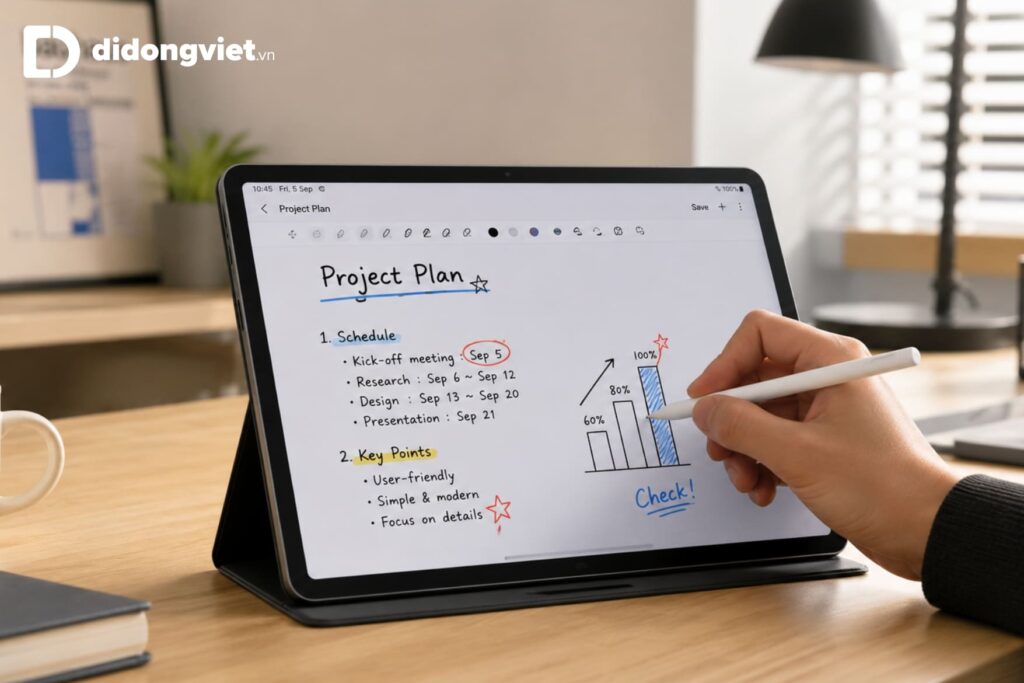 Đánh giá pin Samsung Tab S10 Lite: 8000mAh có đủ dùng thực tế? 5 Đánh giá pin Samsung Tab S10 Lite