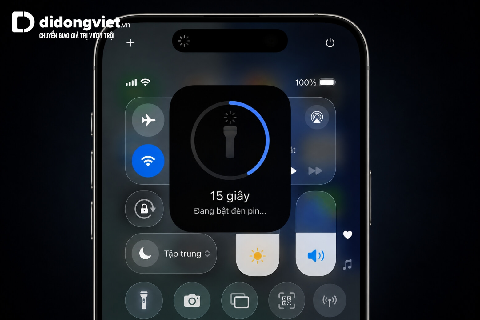 Hướng dẫn sử dụng đèn pin iPhone trên iOS 18 và cách khắc phục lỗi bị xám 13 đèn pin iPhone bị trễ trên iOS 18.2