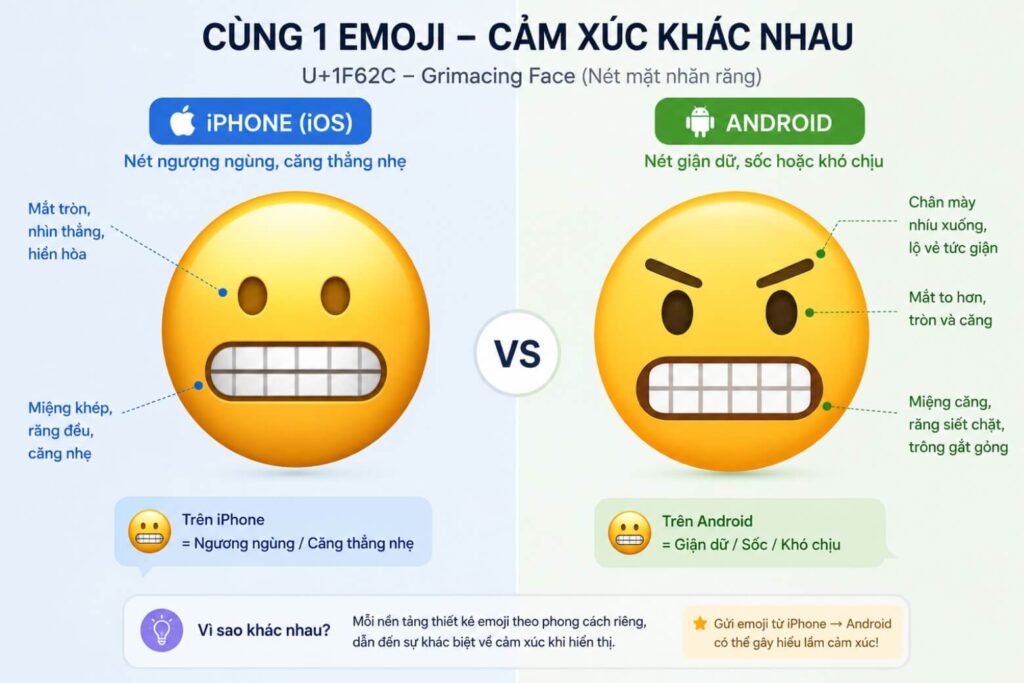 Hướng dẫn dùng emoji iPhone chuẩn Apple: Bật bàn phím, tạo Memoji và các icon mới 8 emoji iphone