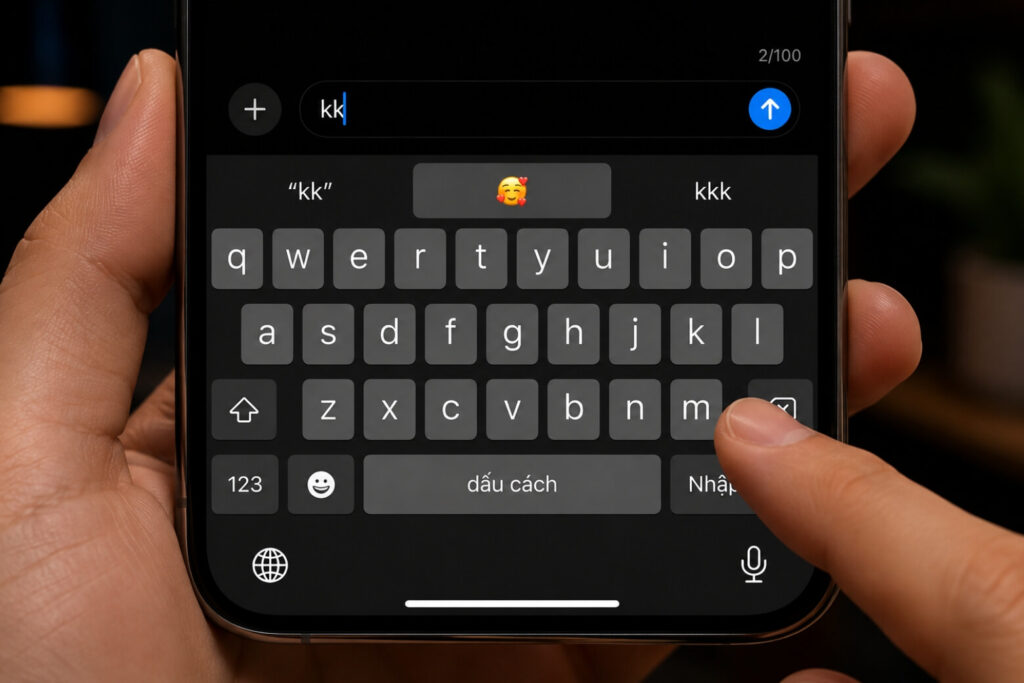 Hướng dẫn dùng emoji iPhone chuẩn Apple: Bật bàn phím, tạo Memoji và các icon mới 6 emoji iphone
