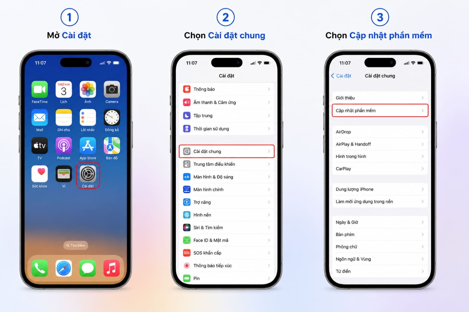Firmware iPhone là gì? Cách cập nhật và restore firmware an toàn 12 Kiểm tra phiên bản mới nhất giúp iPhone nhận đúng phần mềm tương thích và an toàn