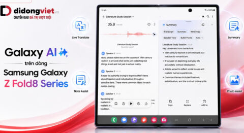 Galaxy AI trên dòng Samsung Galaxy Z Fold8 Series