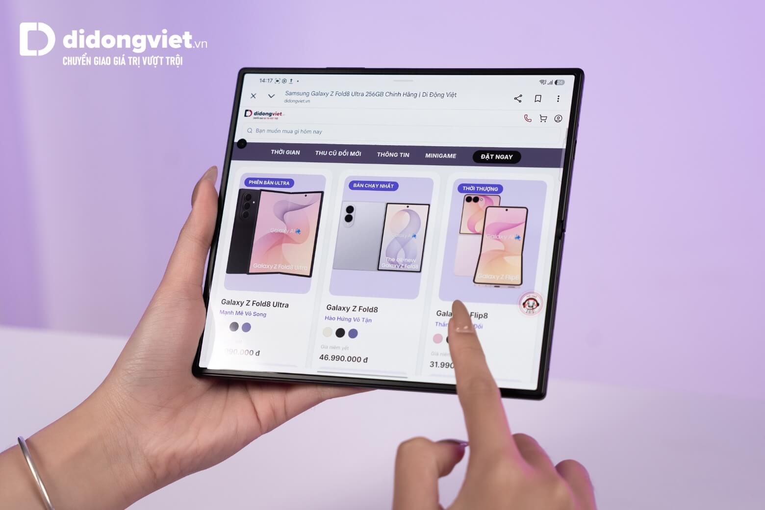Galaxy Z Fold8 Ultra Co Thay Duoc Tablet Khong Man Hinh 8 Inch Rong Lon Didongviet