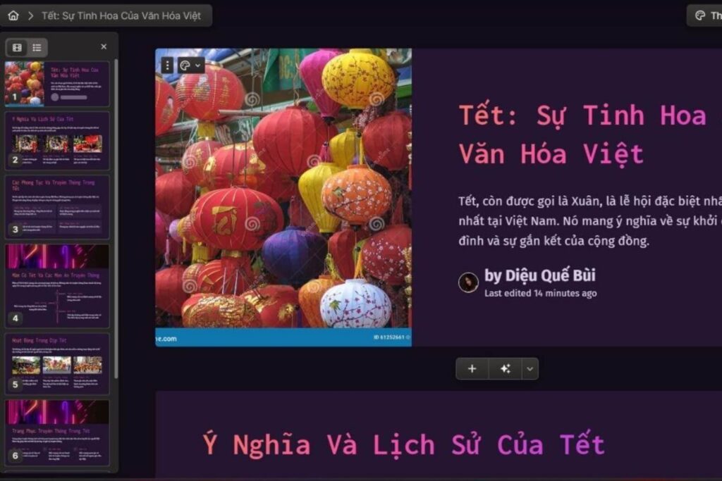 Gamma AI là gì? Cách sử dụng Gamma AI làm slide thuyết trình chuyên nghiệp chỉ trong vài phút 18 Chọn Theme phù hợp và nhấn Generate để tạo bộ slide hoàn chỉnh.