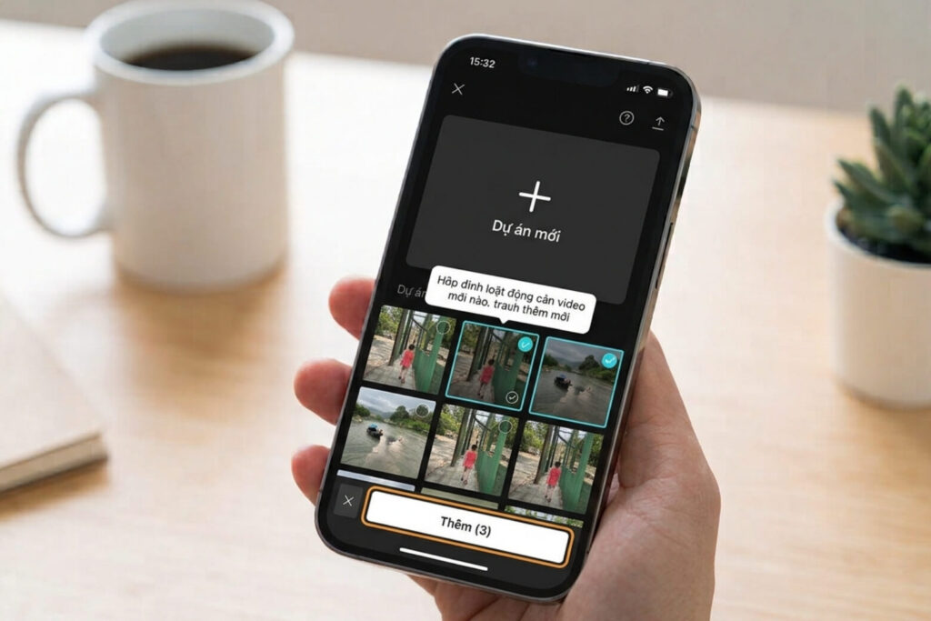Cách ghép video trên iPhone không dính logo, giữ chất lượng gốc 16 Cách ghép video trên iPhone không dính logo, giữ chất lượng gốc