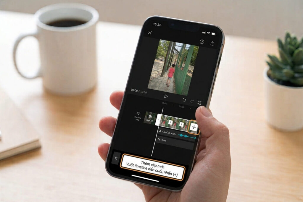 Cách ghép video trên iPhone không dính logo, giữ chất lượng gốc 17 Cách ghép video trên iPhone không dính logo, giữ chất lượng gốc