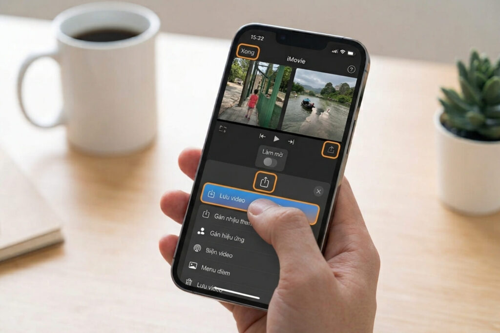 Cách ghép video trên iPhone không dính logo, giữ chất lượng gốc 15 Cách ghép video trên iPhone không dính logo, giữ chất lượng gốc