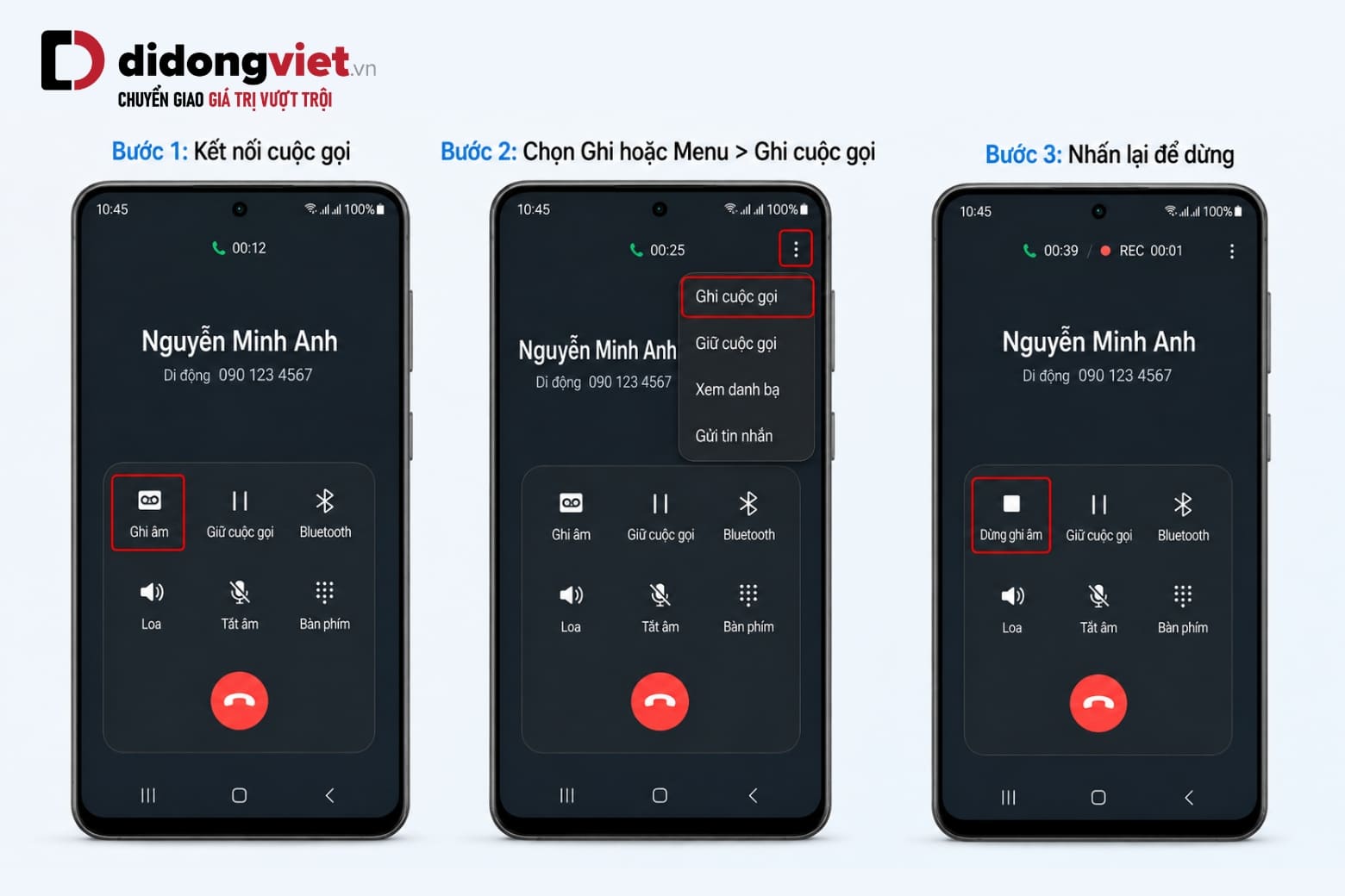 Ghi âm cuộc gọi Samsung: Cách bật, lưu và nghe lại 11 Ghi lại cuộc trò chuyện dễ dàng với công cụ tích hợp sẵn trên điện thoại Samsung
