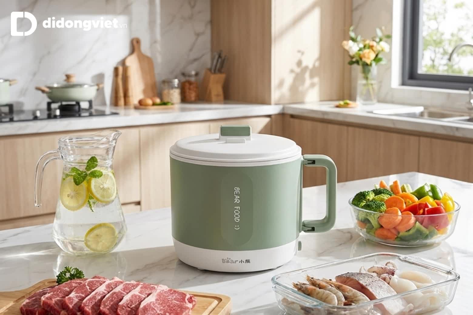 Bếp Ngon Tròn Vị - Mua Gia Dụng Bear Nhận Quà Xịn Tại Di Động Việt 6 Bếp Ngon Tròn Vị - Mua Gia Dụng Bear Nhận Quà Xịn Tại Di Động Việt