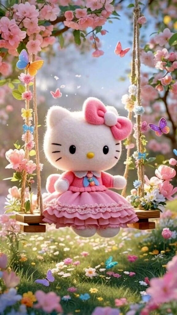 Hình nền Hello Kitty cho iPhone: Tuyển tập 50+ ảnh 4K siêu sắc nét 40 hinh nen hello kitty cho iphone didongviet 11