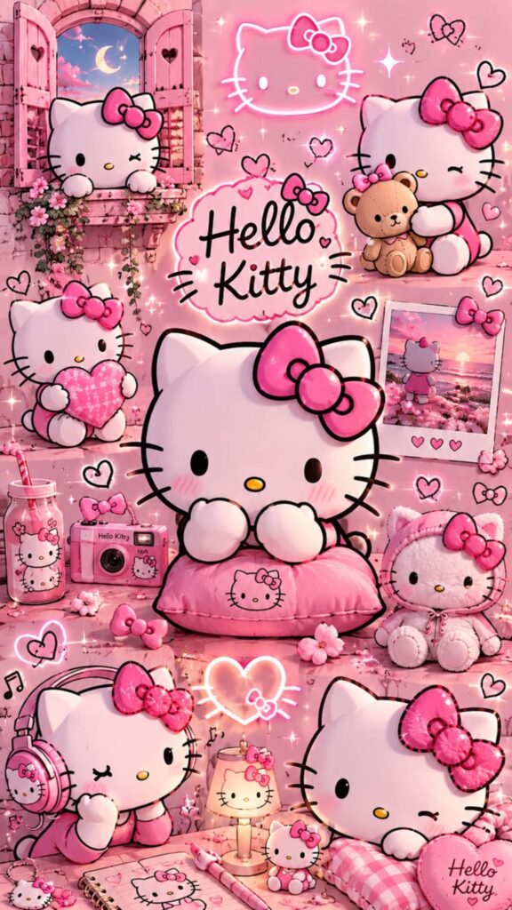 Hình nền Hello Kitty cho iPhone: Tuyển tập 50+ ảnh 4K siêu sắc nét 31 hinh nen hello kitty cho iphone didongviet 2