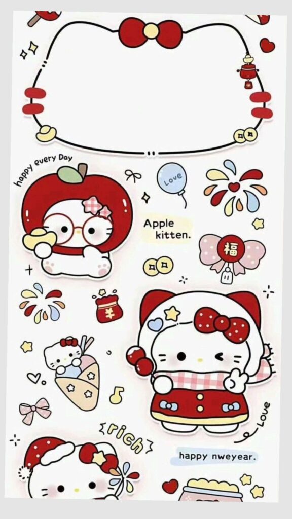 Hình nền Hello Kitty cho iPhone: Tuyển tập 50+ ảnh 4K siêu sắc nét 55 hinh nen hello kitty cho iphone didongviet 28