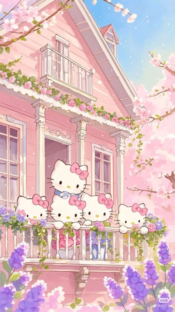 Hình nền Hello Kitty cho iPhone: Tuyển tập 50+ ảnh 4K siêu sắc nét 56 hinh nen hello kitty cho iphone didongviet 29
