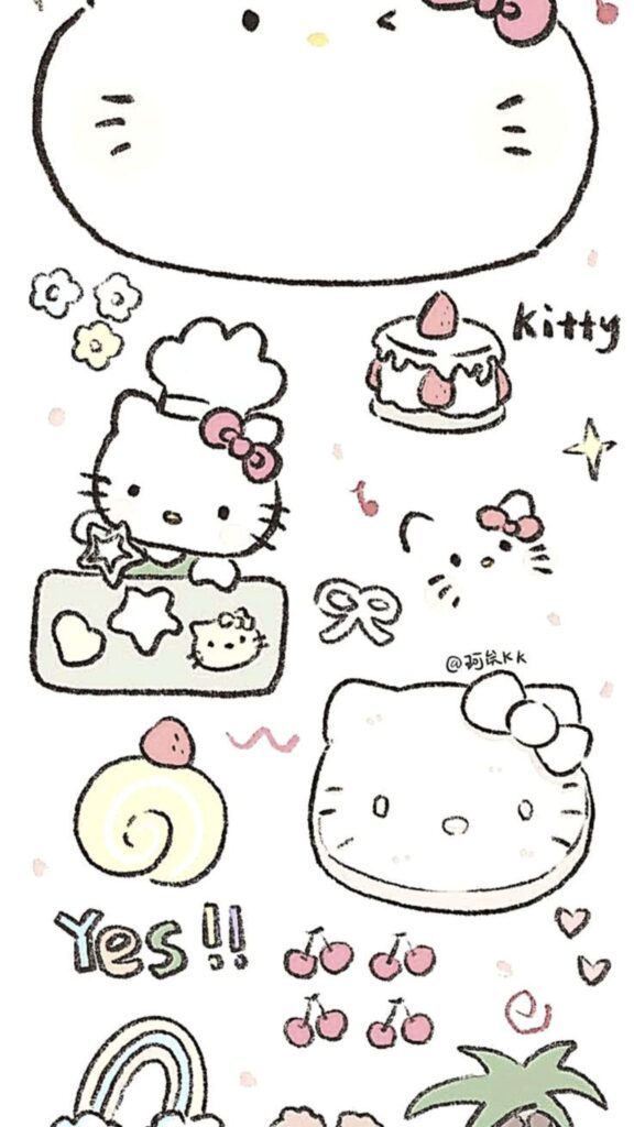 Hình nền Hello Kitty cho iPhone: Tuyển tập 50+ ảnh 4K siêu sắc nét 58 hinh nen hello kitty cho iphone didongviet 31