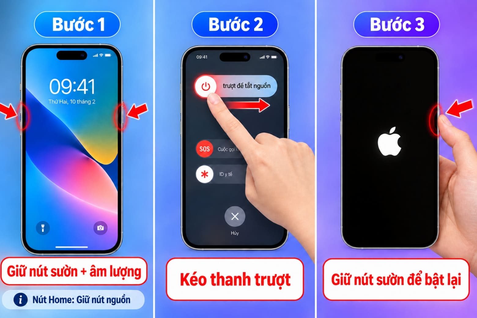 Không xem được video trên Facebook iPhone: Nguyên nhân và 11 cách sửa 21 Khởi động lại thiết bị giúp xử lý các tiến trình đang bị treo