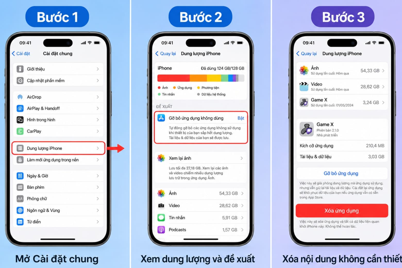 Không xem được video trên Facebook iPhone: Nguyên nhân và 11 cách sửa 22 Giải phóng không gian lưu trữ để iPhone hoạt động ổn định hơn