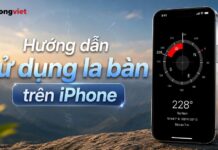 Hướng dẫn sử dụng la bàn trên iPhone: Đọc tọa độ, độ cao và sửa lỗi