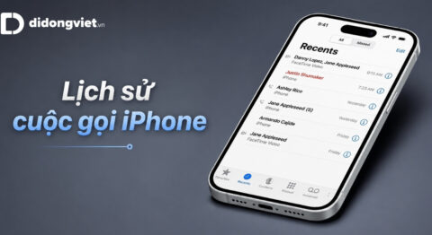 Lịch sử cuộc gọi iPhone: Hướng dẫn quản lý và khôi phục an toàn