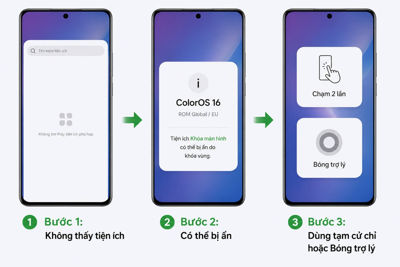 Hướng dẫn cài đặt màn hình khóa một chạm OPPO và cử chỉ thông minh 10 Màn hình khóa một chạm OPPO biến mất trên ColorOS 16