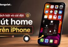 Cách bật và cài đặt nút home trên iPhone đơn giản nút home trên iphone