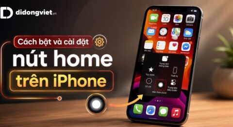 nút home trên iphone
