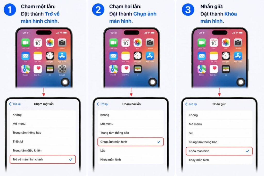 Cách bật và cài đặt nút home trên iPhone đơn giản 11 nút home trên iphone