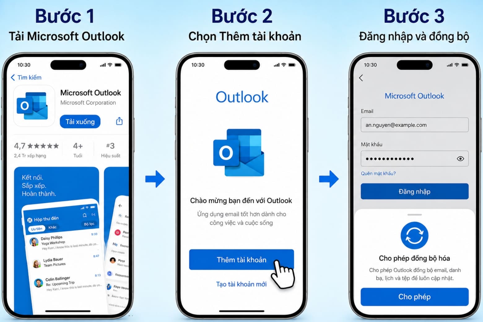 Outlook Mail là gì? Tính năng và cách sử dụng cho người mới 18 Đăng nhập Outlook trên smartphone để quản lý email và lịch ngay khi cần