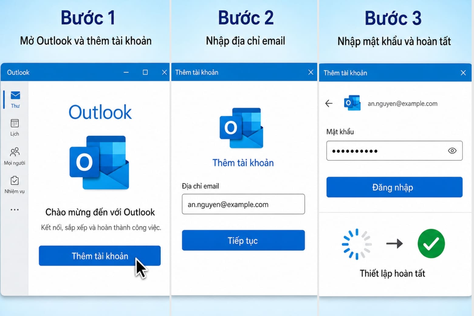 Outlook Mail là gì? Tính năng và cách sử dụng cho người mới 19 Thiết lập Outlook trên máy tính để xử lý email và công việc thuận tiện hơn