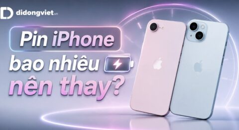 Pin iPhone bao nhiêu nên thay? Khung quyết định chuẩn từ Apple và thực tế
