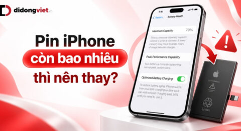pin iPhone còn bao nhiêu thì nên thay