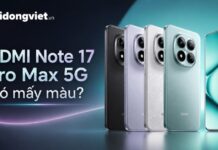REDMI Note 17 Pro Max 5G có mấy màu?