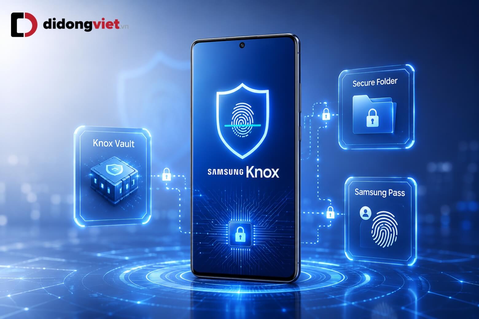 Samsung Knox là gì và cơ chế bảo mật ứng dụng ngân hàng ra sao? 7 Samsung Knox bảo vệ dữ liệu qua Knox Vault, Secure Folder