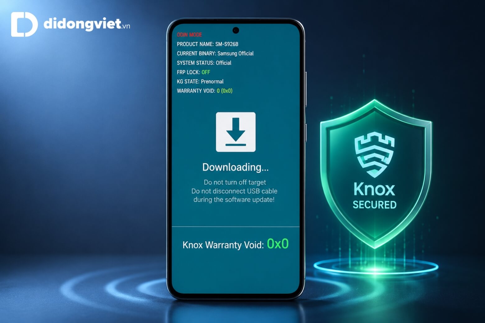 Samsung Knox là gì và cơ chế bảo mật ứng dụng ngân hàng ra sao? 10 Samsung Knox kiểm tra qua Download Mode trên điện thoại