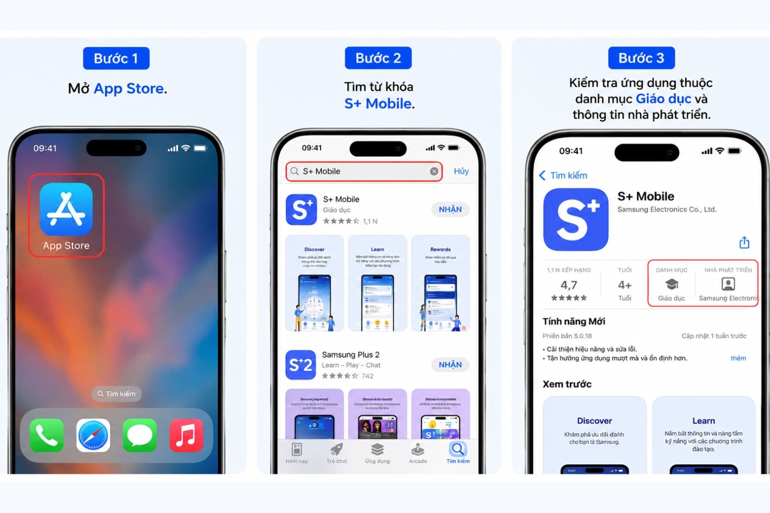 Samsung Plus là gì? Tính năng, cách tải và cách sử dụng chi tiết 15 Người dùng iPhone có thể tìm và cài S+ Mobile trực tiếp từ App Store