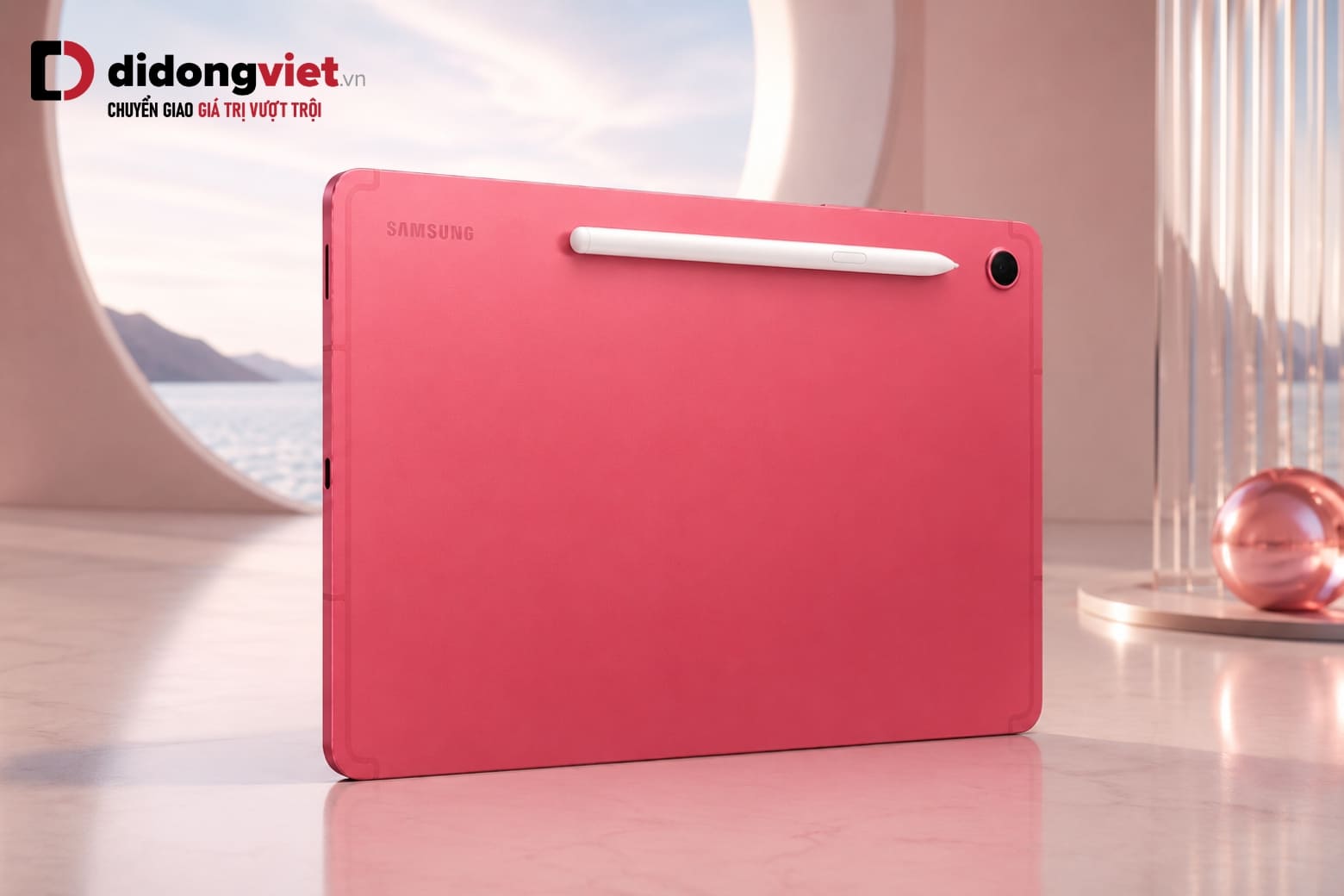 Samsung Tab S10 Lite có mấy màu? Nên chọn màu nào phù hợp với bạn? 7 Đỏ San Hô tạo điểm nhấn trẻ trung, nổi bật và thể hiện cá tính riêng biệt