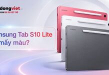 Samsung Tab S10 Lite có mấy màu?