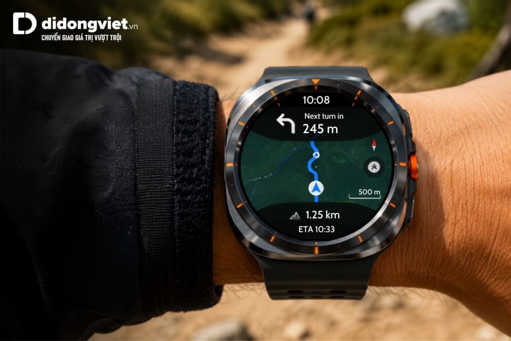 So sánh Galaxy Watch 9 LTE và Galaxy Watch Ultra2: Đánh giá mức chênh lệch 7 triệu đồng 6 Tính năng bản đồ lộ trình GPX trên Galaxy Watch Ultra2