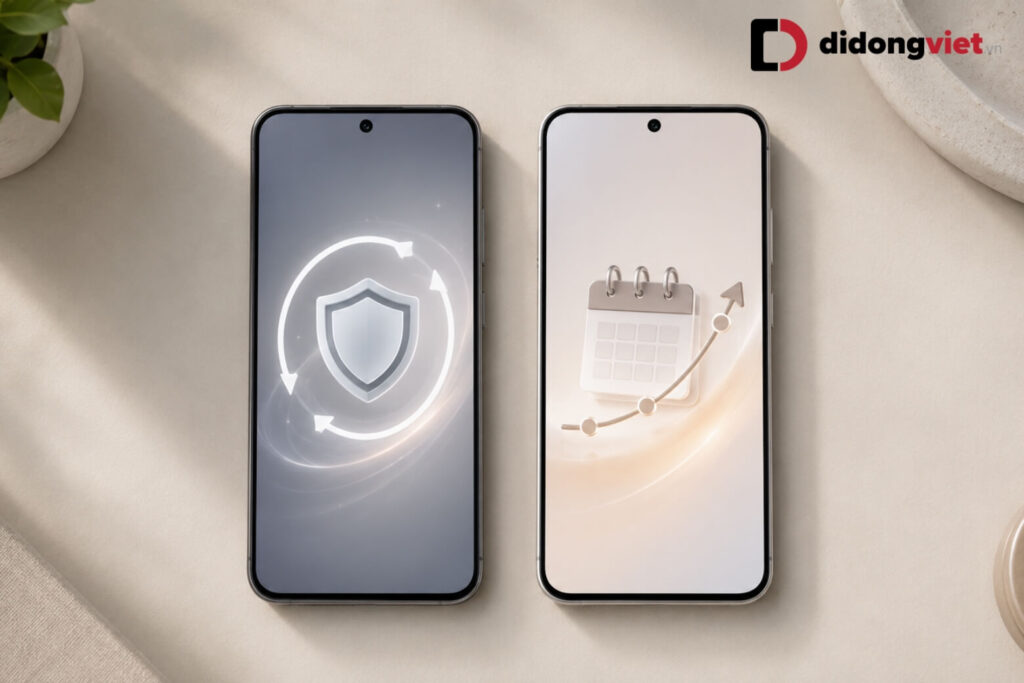 So sánh REDMI 17 và Samsung Galaxy A07: Chọn pin lớn hay hiệu năng ổn định? 8 Galaxy A07 nổi bật với 6 năm cập nhật, mang lại giá trị sử dụng bền bỉ và ổn định lâu dài.