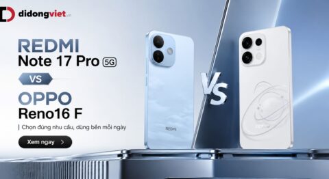 So sánh REDMI Note 17 Pro 5G và OPPO Reno16 F: Chọn đúng nhu cầu thực tế, không nhìn thông số ảo So sánh REDMI Note 17 Pro 5G và OPPO Reno16 F
