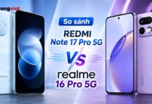So sánh REDMI Note 17 Pro 5G và realme 16 Pro 5G chi tiết theo nhu cầu sử dụng So sánh REDMI Note 17 Pro 5G và realme 16 Pro 5G chi tiết theo nhu cầu sử dụng