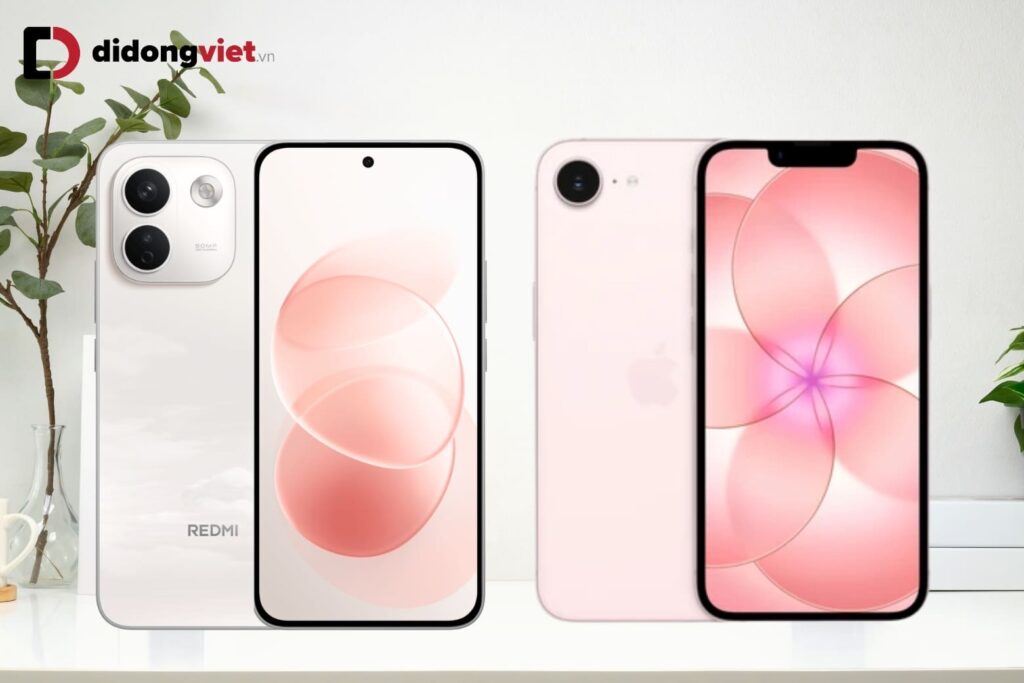 So sánh REDMI Note 17 Pro Max 5G và iPhone 17e: Nên chọn hiệu năng hay sự ổn định? 6 So sánh Redmi Note 17 Pro Max 5G và iPhone 17e