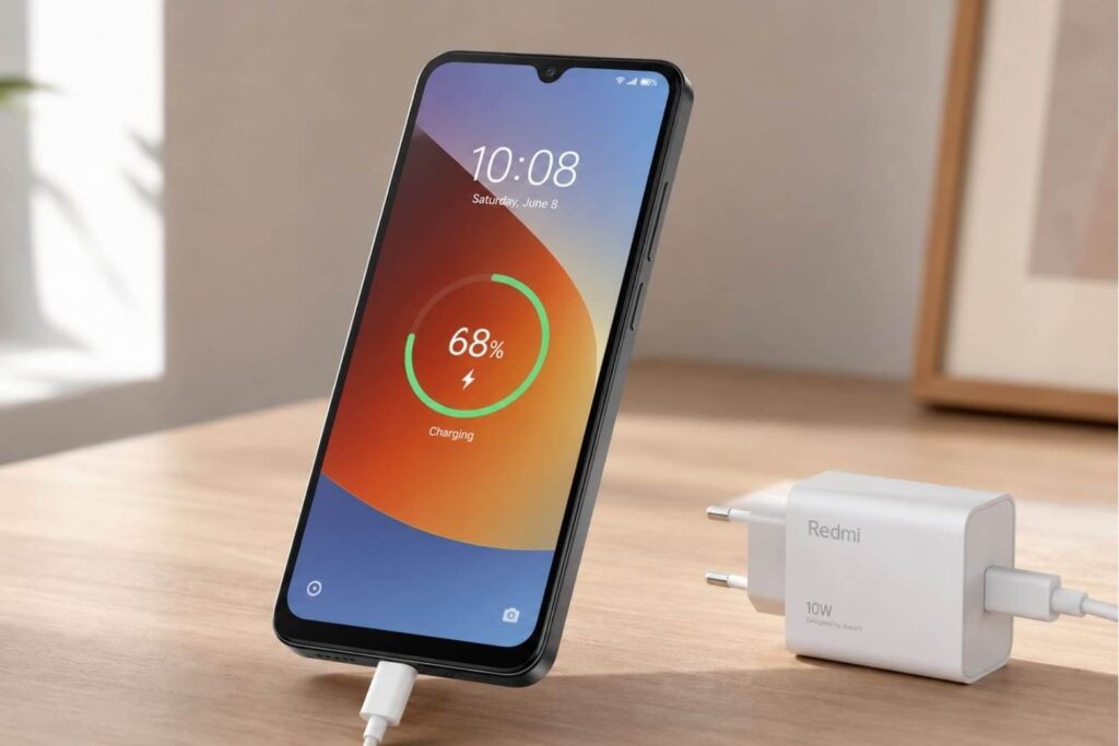 So sánh REDMI Note 17 và REDMI A7: Lựa chọn điện thoại theo nhu cầu và ngân sách 13 REDMI A7: Pin 5.200 mAh cho thời gian sử dụng dài, phù hợp nhu cầu cơ bản.