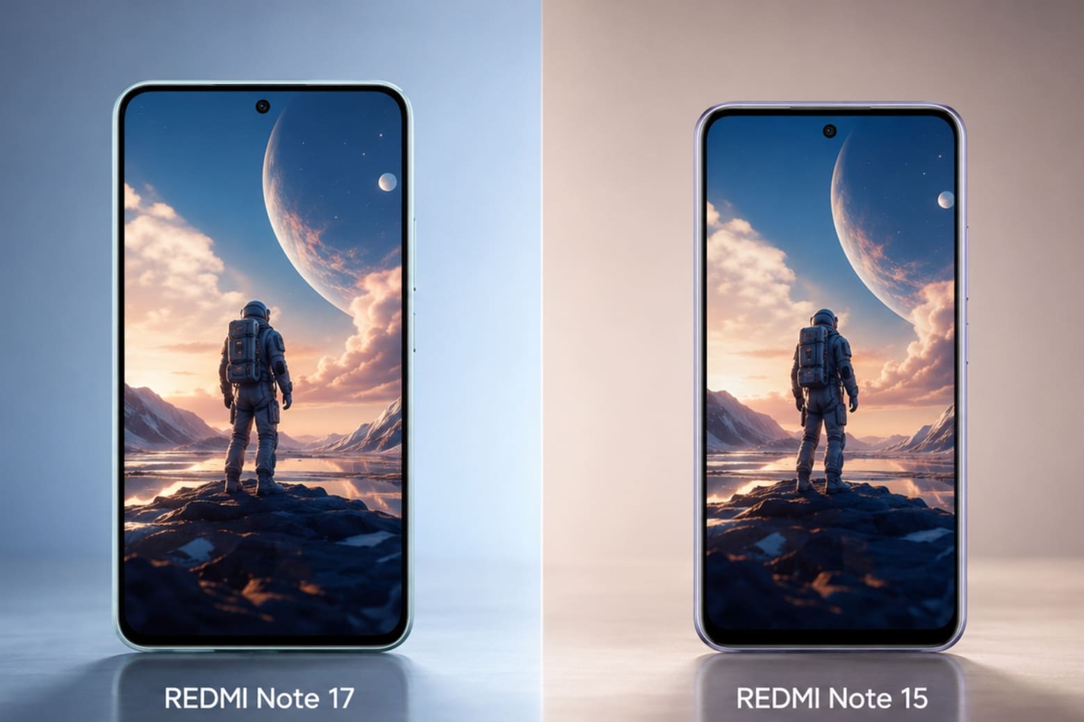 So sánh REDMI Note 17 và REDMI Note 15: Đâu là lựa chọn phù hợp? 8 Note 17 rộng rãi hơn, trong khi Note 15 nổi bật với độ sáng màn hình cao
