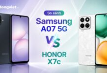 So sánh Samsung A07 5G và HONOR X7c: Lựa chọn 5G hay ưu tiên trải nghiệm thực tế?
