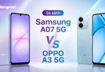 So sánh Samsung A07 5G và OPPO A3 5G: Chọn pin 6000mAh hay sạc siêu tốc 45W?