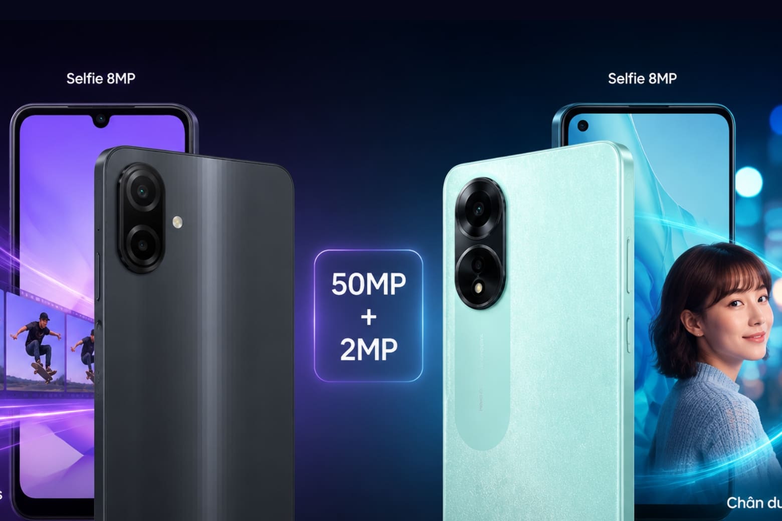 So sánh Samsung A07 và OPPO A58: Đâu là lựa chọn phù hợp hơn? 12 Cùng camera 50MP, hai máy tạo khác biệt nhờ chế độ chụp và quay video
