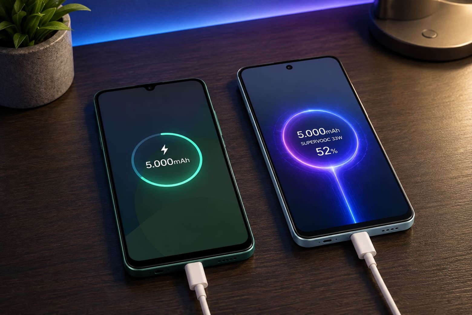 So sánh Samsung A07 và OPPO A58: Đâu là lựa chọn phù hợp hơn? 13 Dung lượng pin tương đương nhưng OPPO A58 ghi điểm nhờ công nghệ sạc nhanh