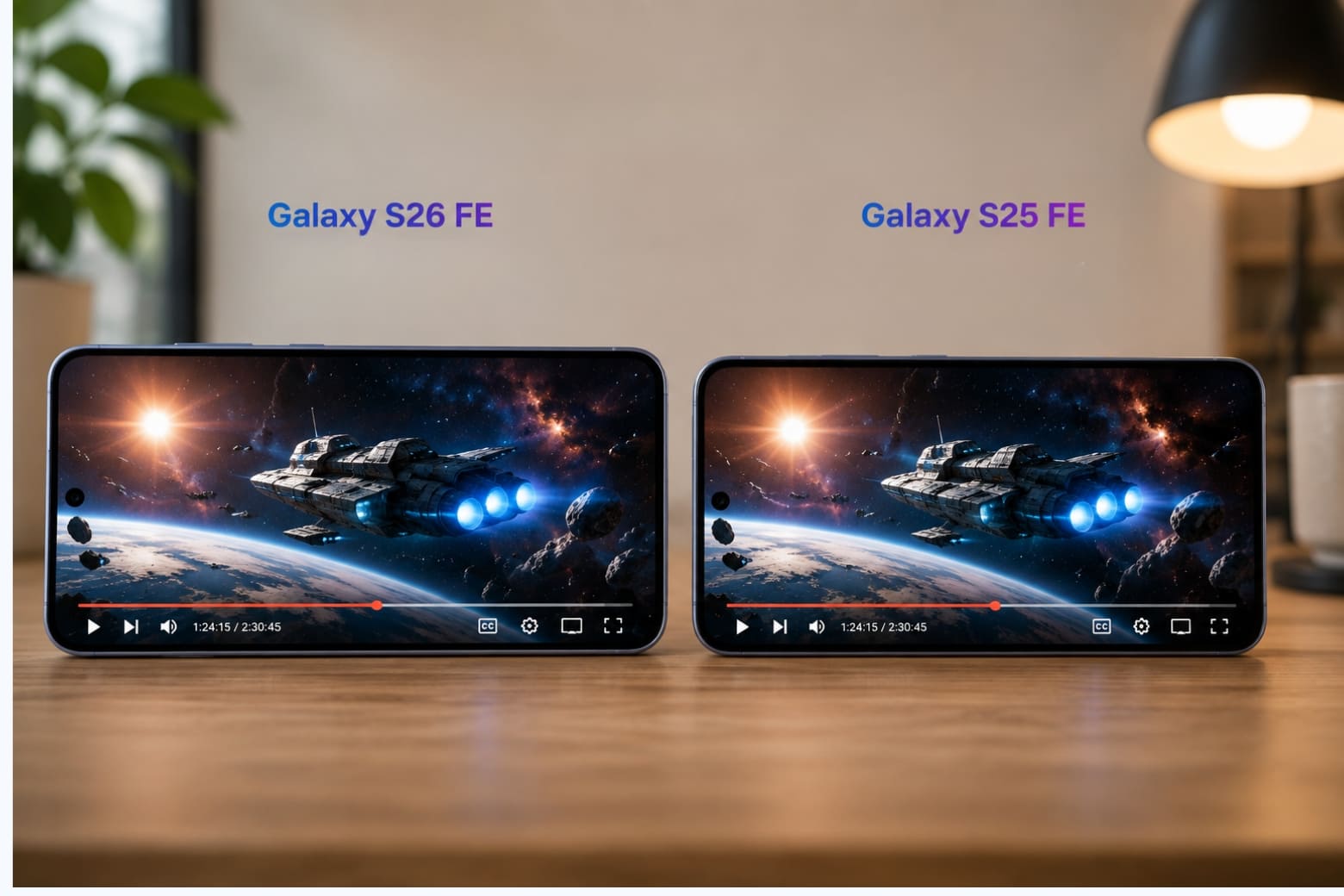 So sánh Samsung Galaxy S26 FE và Galaxy S25 FE: Thế hệ mới khác gì? 8 Cả hai đều sở hữu màn hình 6,7 inch 120Hz, hứa hẹn trải nghiệm hiển thị mượt mà