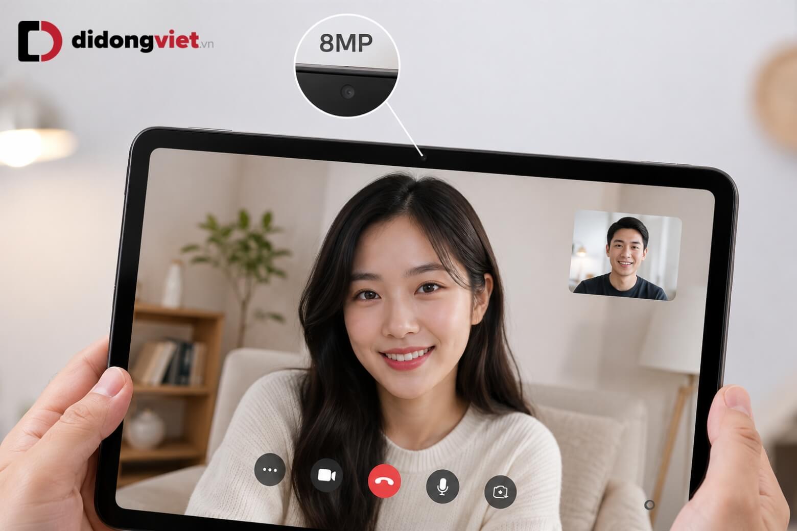 So sánh Samsung Galaxy Tab A11 Plus và OPPO Pad Neo 4G khác gì? 16 So sánh Samsung Galaxy Tab A11 Plus và OPPO Pad Neo 4G camera trước